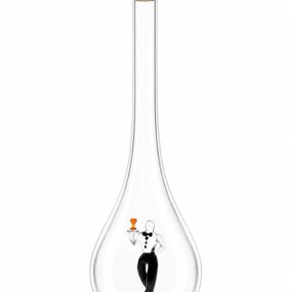 Mundgeblasene Flasche mit Kellner, leer oder befüllt, 500ml