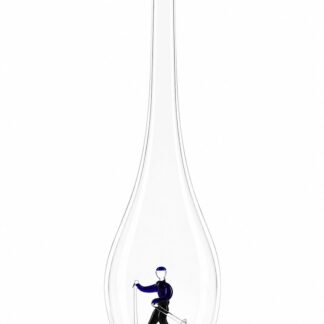 Mundgeblasene Flasche mit Langläufer, leer oder befüllt, 500ml