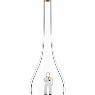 Mundgeblasene Flasche mit Arzt, leer oder befüllt, 500ml
