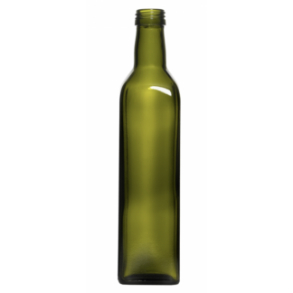 Flasche Marasca grün, leer oder befüllt, 500ml