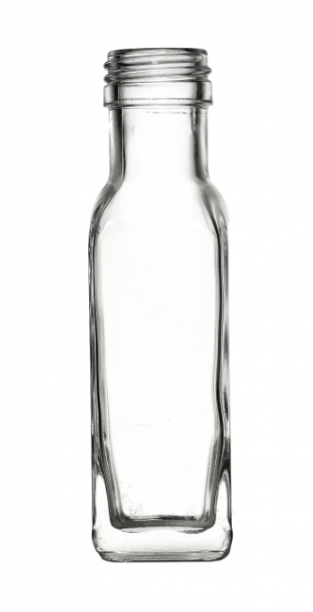 Flasche Marasca klar, leer oder befüllt, 100ml