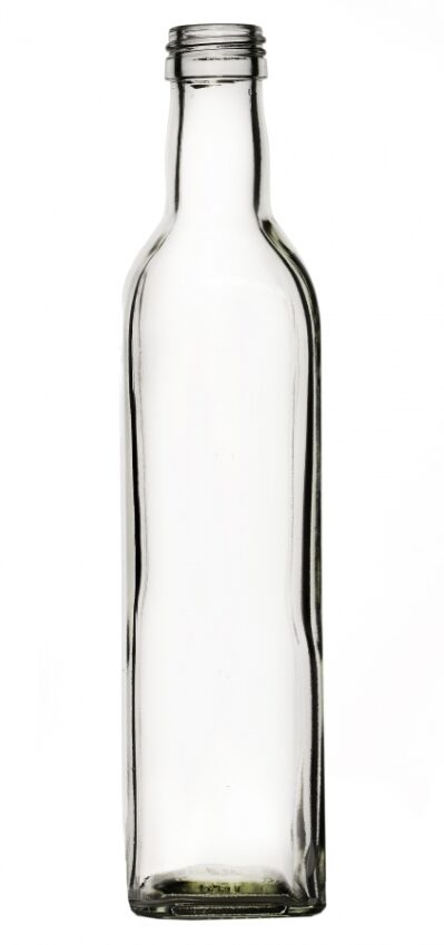 Flasche Marasca klar, leer oder befüllt, 500ml