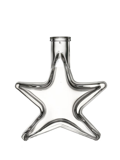 Flasche Stern, leer oder befüllt, 100ml
