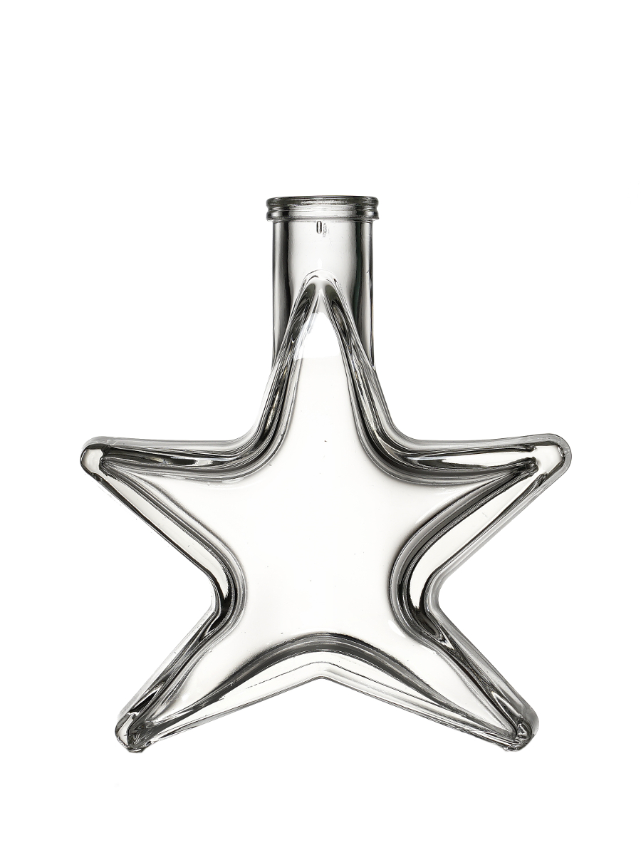 Flasche Stern, leer oder befüllt, 100ml