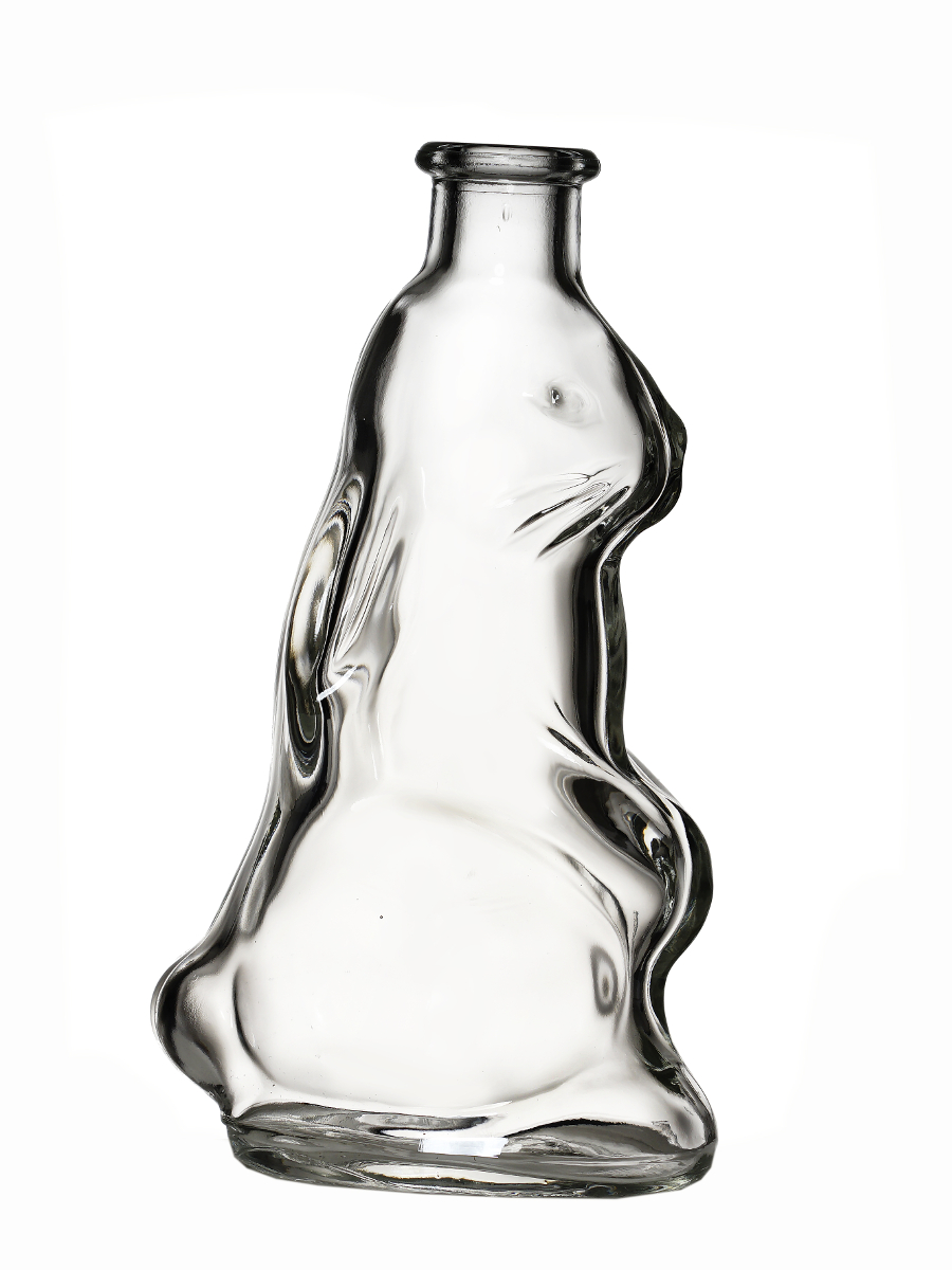 Flasche Hase, leer oder befüllt, 200ml