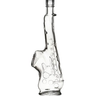 Flasche Saxophon, leer oder befüllt, 500ml