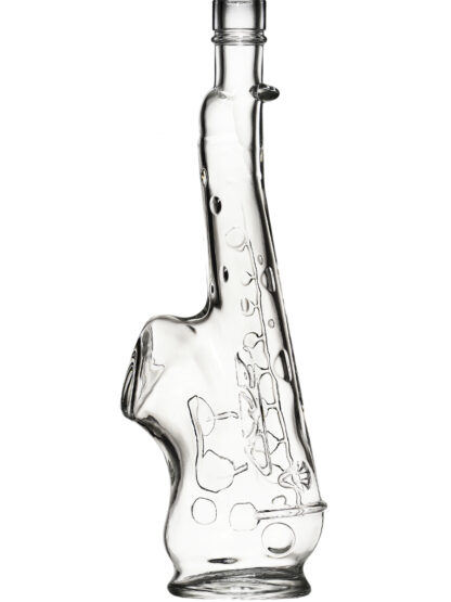 Flasche Saxophon, leer oder befüllt, 500ml