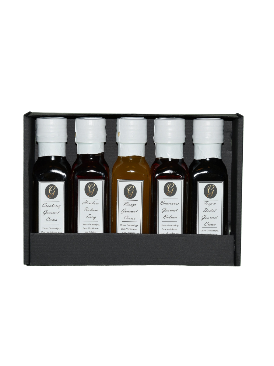 Degustations-Set Gourmet Essig je 100ml