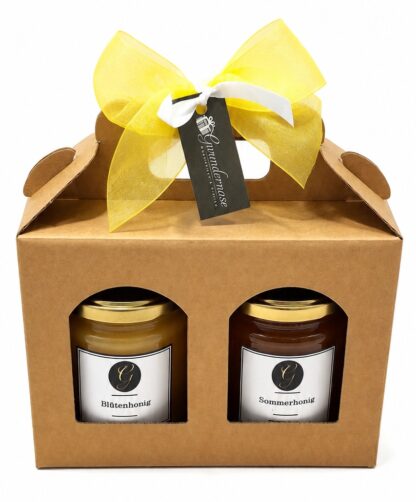 Geschenk-Set Schweizer Honig 250g
