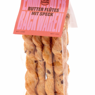 Butter Flûtes mit Speck (120g)