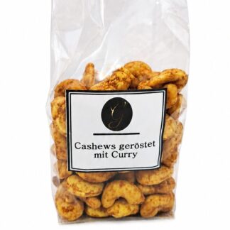 Cashews geröstet mit Curry (150g)