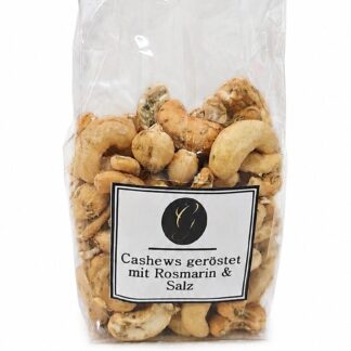 Cashews geröstet mit Rosmarin & Salz (150g)
