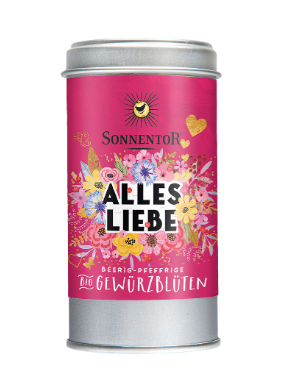 Alles Liebe Gewürzblüten, Streudose (30g)