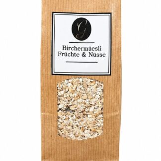Birchermüesli Mischung Früchte & Nüsse (250g)