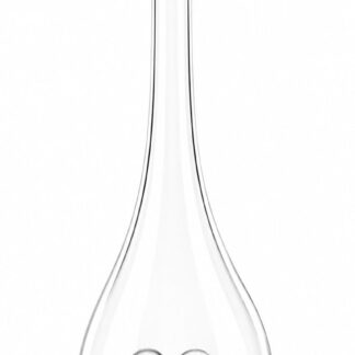 Mundgeblasene Flasche mit Zahl 80, leer oder befüllt, 500ml